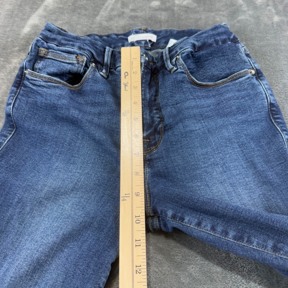 Good American Good Legs Skinny Jeans Blue Medium Wash 8/29 GLDV873T High Rise - Picture 4 of 9